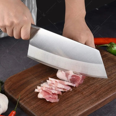 Premium Japanese Stainless Steel Bone Chopping Knife - InspiredGrabs.com